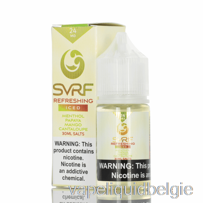 Vape-vloeistof Ijskoud Verfrissend - Svrf-zouten E-vloeistof - 30 Ml 24 Mg